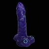 Dildo Vibrant Dragon Fantastique Violet Ice de 23 cm