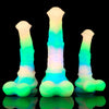 Lumières colorées dans la nuit Fantasy Horsedildo