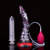 Dildo dragon fantasy éjaculateur silicone souple 25 cm