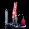 Dildo éjaculateur cheval fantasy en silicone 26 cm
