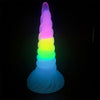 Gode Licorne Jelly Arc-en-Ciel Phosphorescent