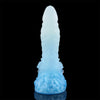 Dildo monstre en silicone, couleur bleu ciel (fantasy)