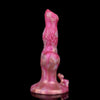 Dildo harnais canin en silicone avec fonction vibrante 22 cm